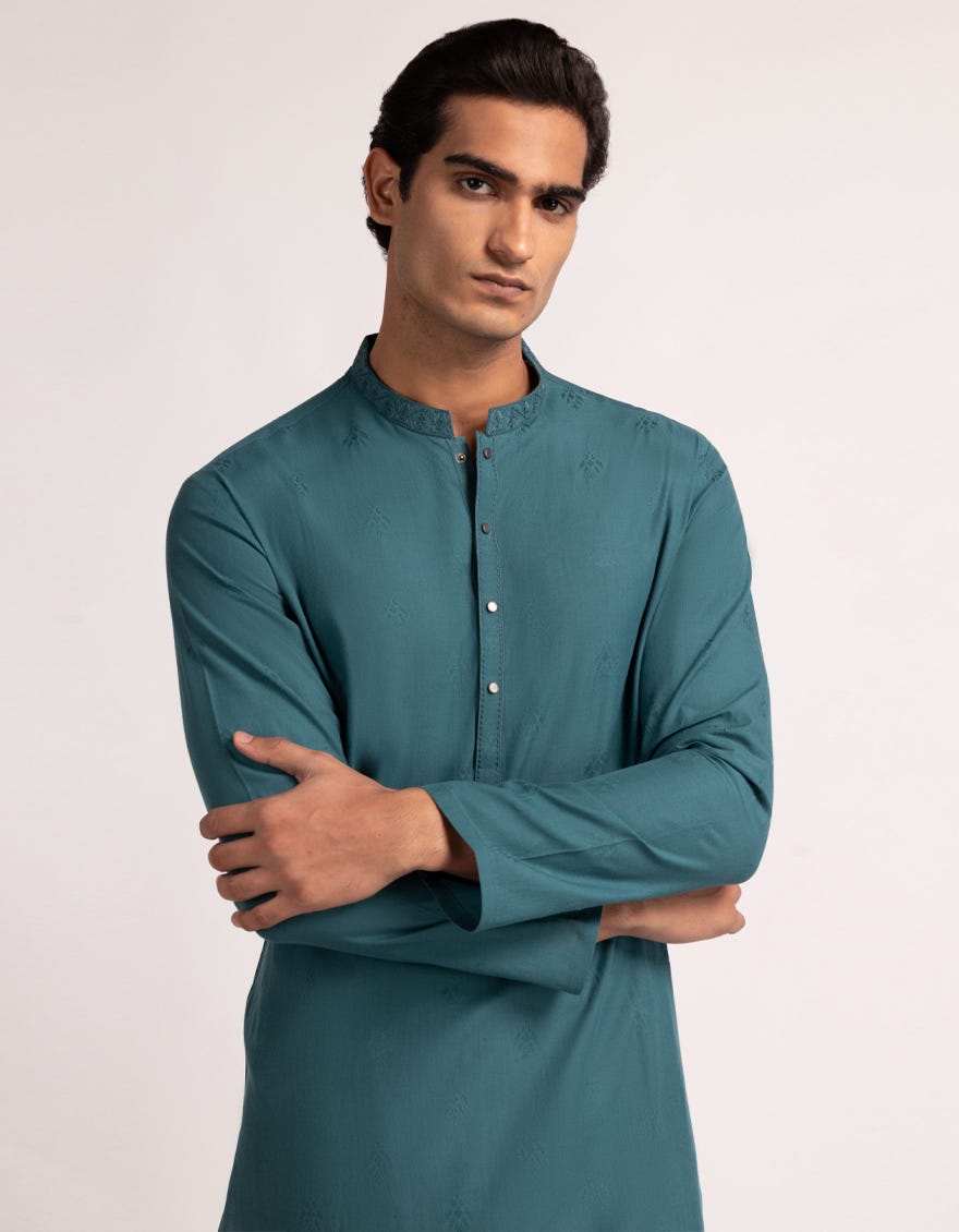 jade-green-cotton-semi-formal-kurta-jjka33683