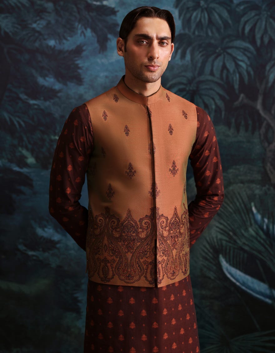 rust-poly-cotton-kurta-trousers-jjkpvca48263