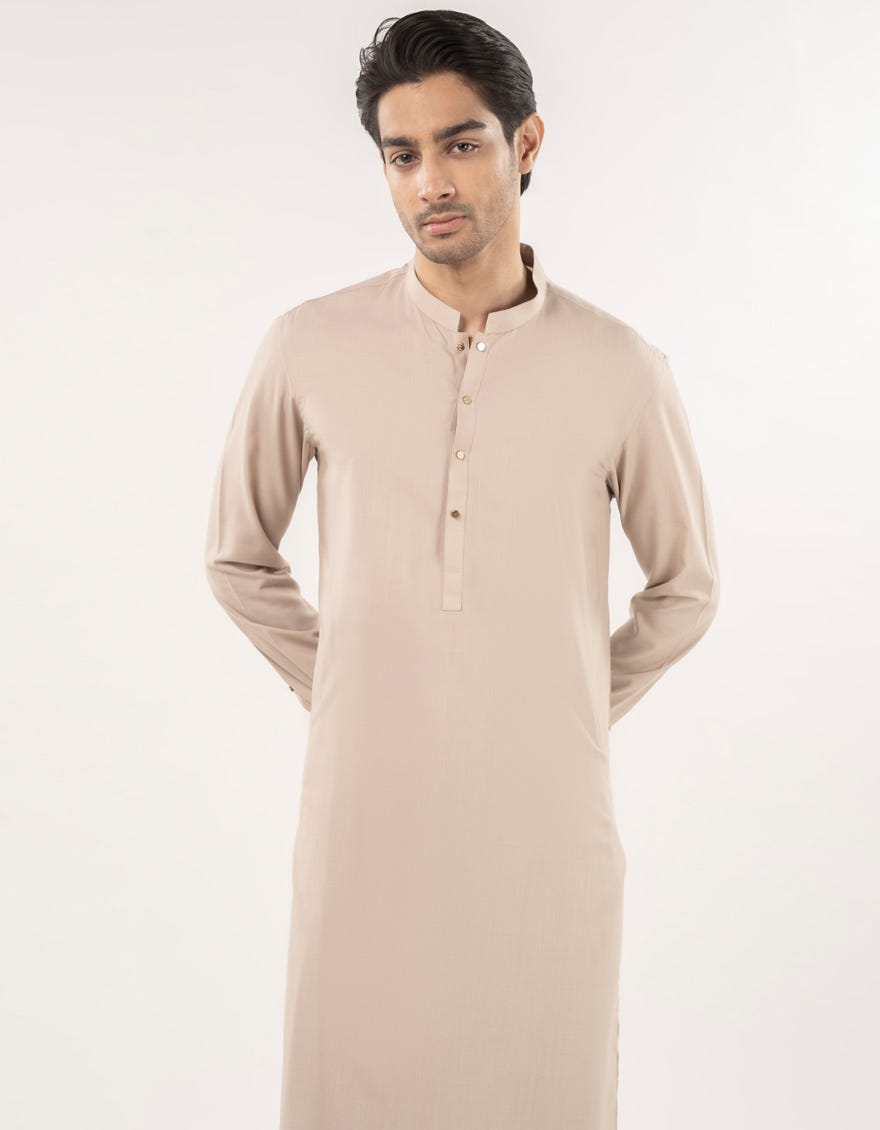 FAWN BLENDED KAMEEZ SHALWAR | JJKS-A-33130