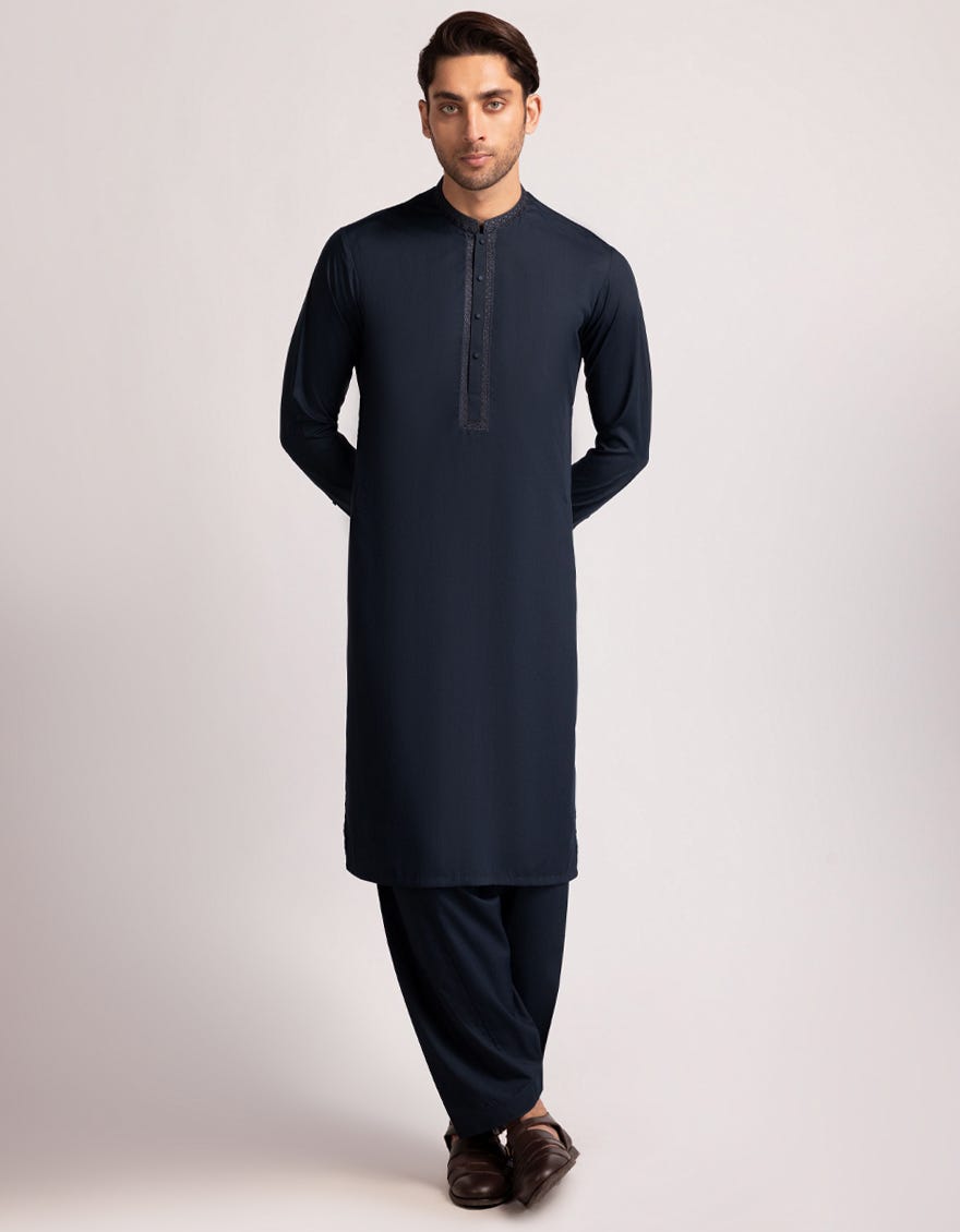 navy-blue-blended-semi-formal-kameez-shalwar-jjksa33567