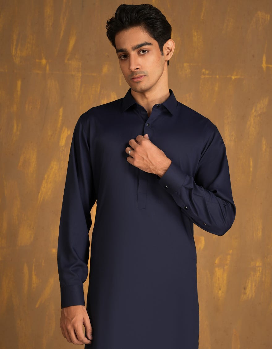 BLUE SIGNATURE KAMEEZ SHALWAR | JJKS-A-80003