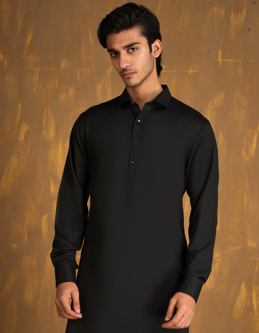 BLACK SIGNATURE KAMEEZ SHALWAR | JJKS-A-80004