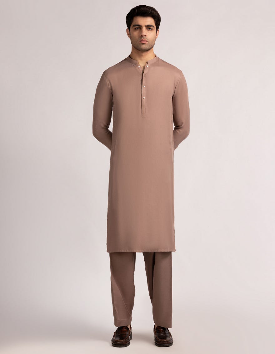 red-brown-cotton-casual-kameez-shalwar-jjksa33657