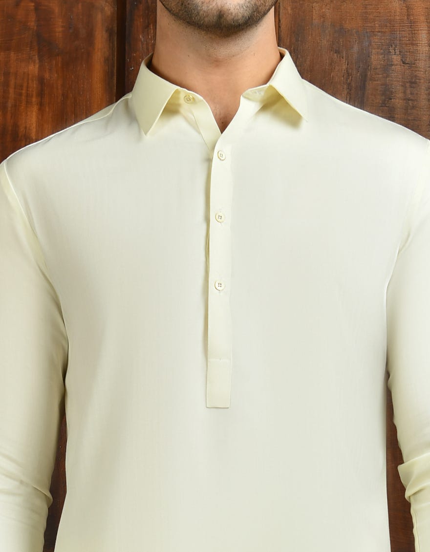 CREAM BOSKI UNSTITCHED KAMEEZ SHALWAR FABRIC