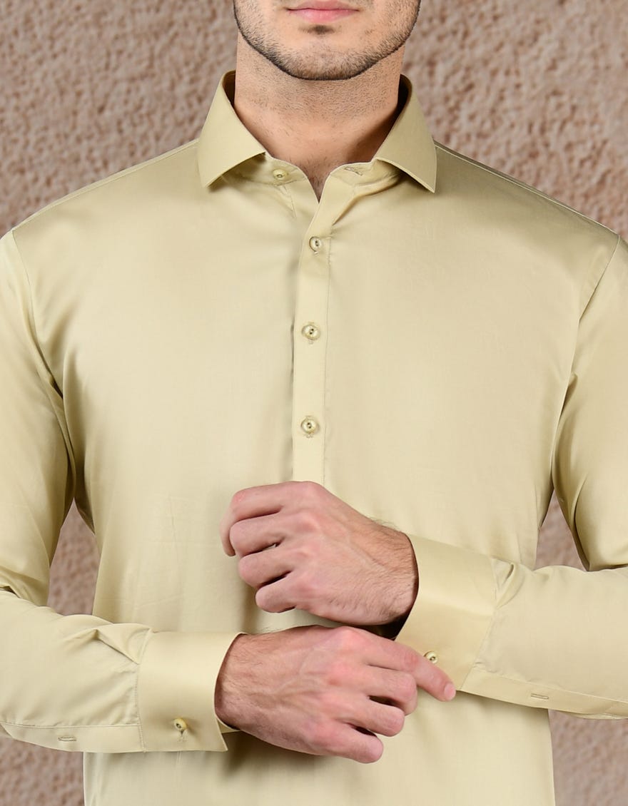 SAND COTTON UNSTITCHED KAMEEZ SHALWAR FABRIC