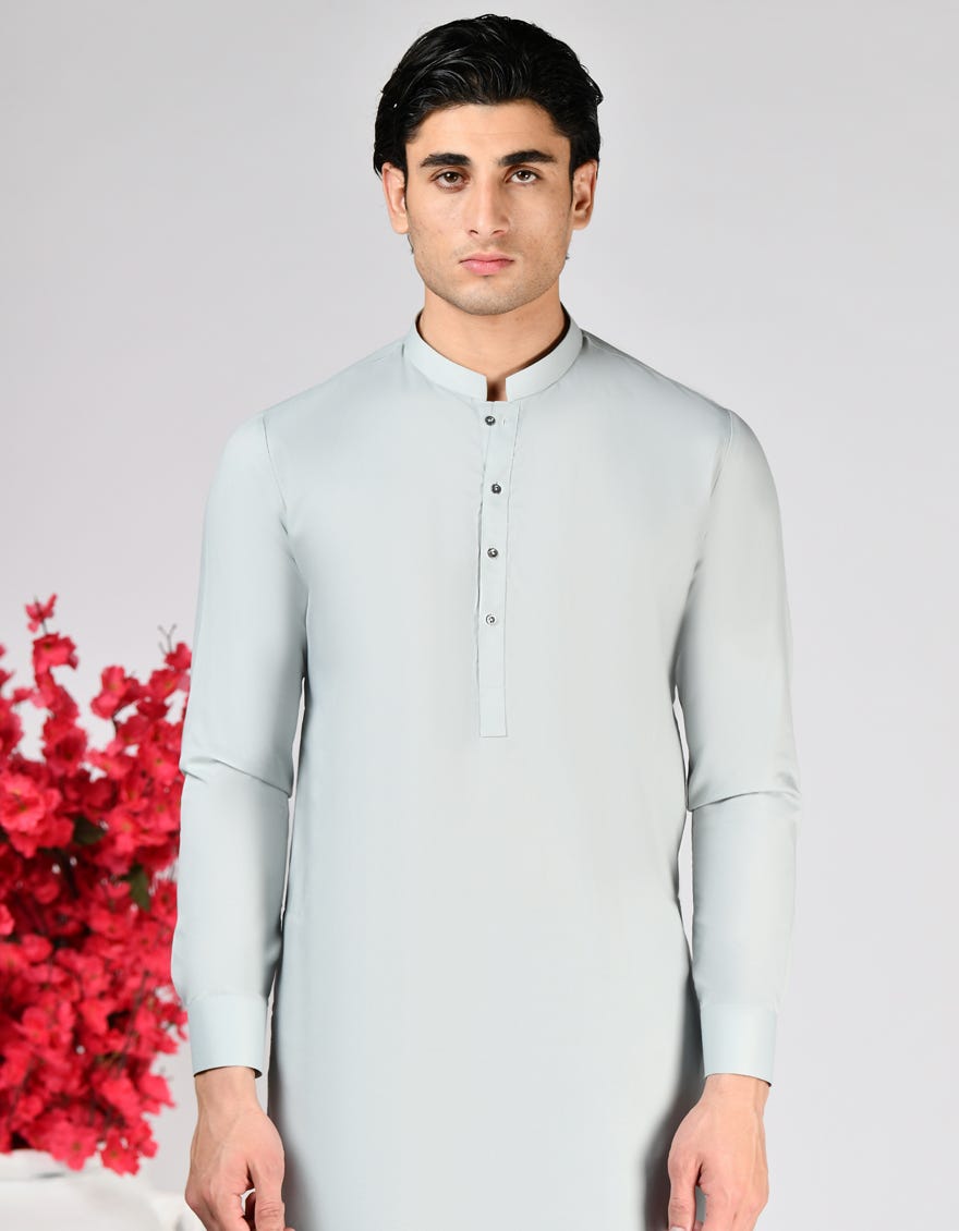 JADE GREEN BLENDED UNSTITCHED KAMEEZ SHALWAR FABRIC