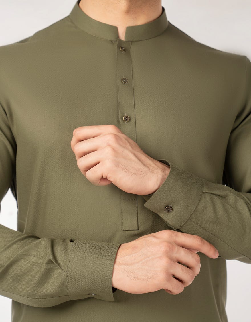 army-green-blended-unstitched-kameez-shalwar-fabric-jjms3381jj10074