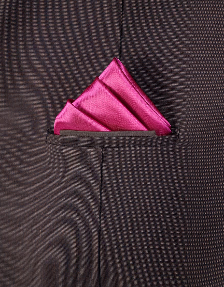 DARK GREEN POLYESTER POCKET SQUARE | JJPSQ-0011