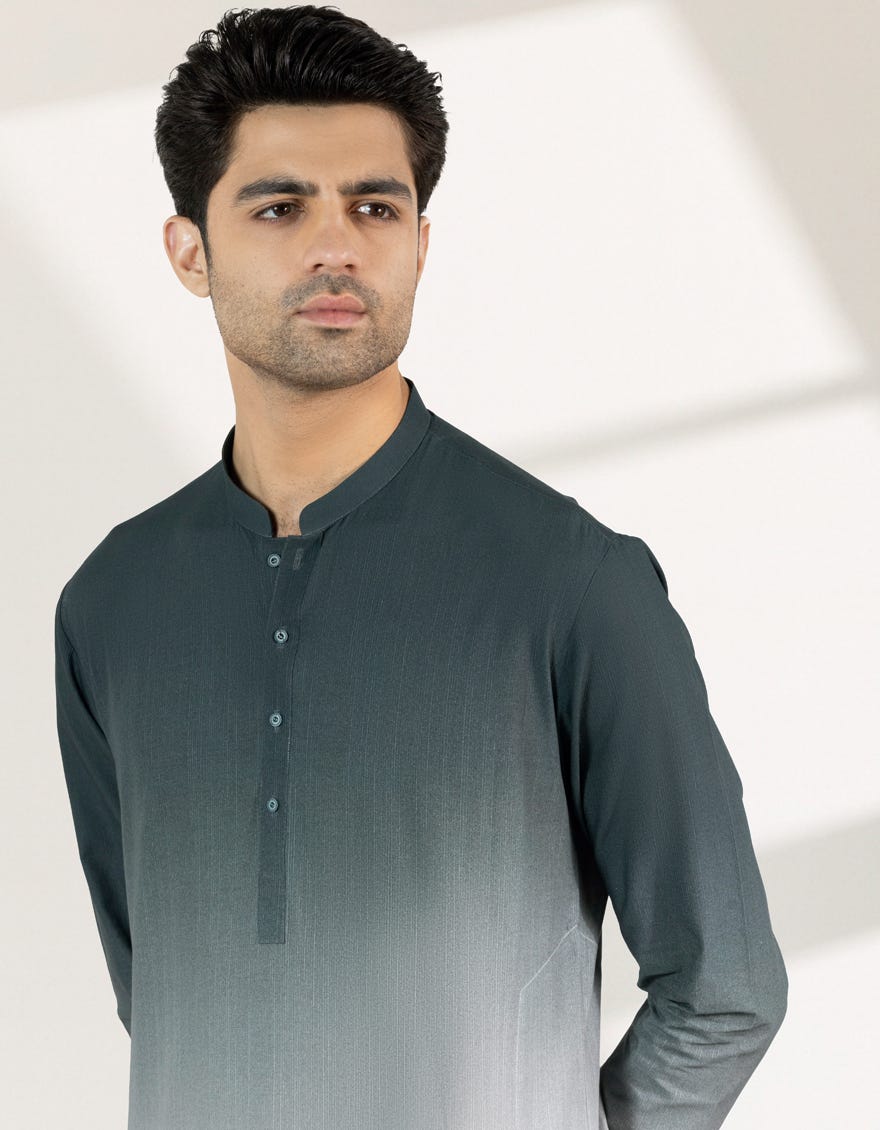 green-cotton-dip-dye-casual-short-kurta-jjshks47536