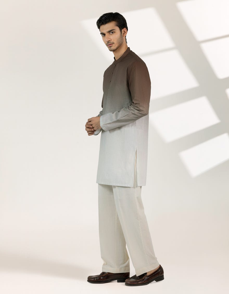 brown-cotton-dip-dye-casual-short-kurta-jjshks47538