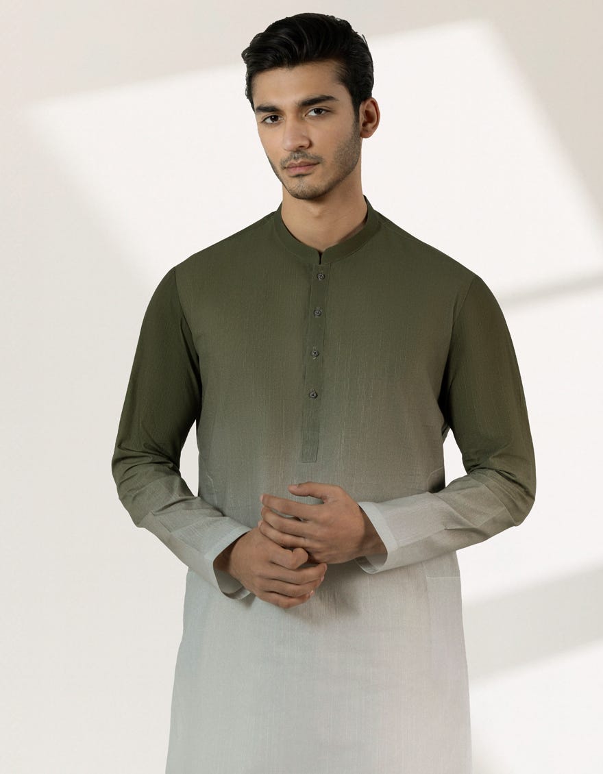 mehndi-green-cotton-dip-dye-casual-short-kurta-jjshks47539