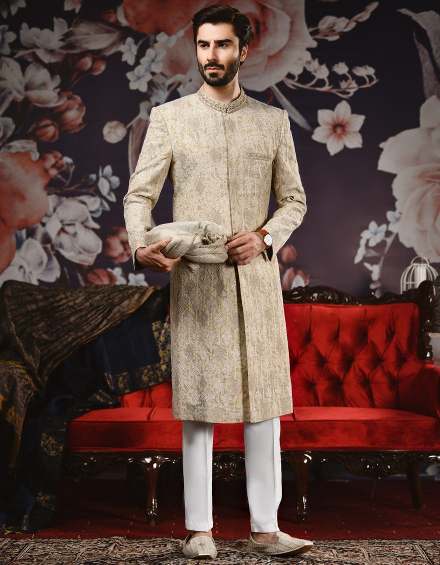 SAND SHERWANI | JJSWINR-533