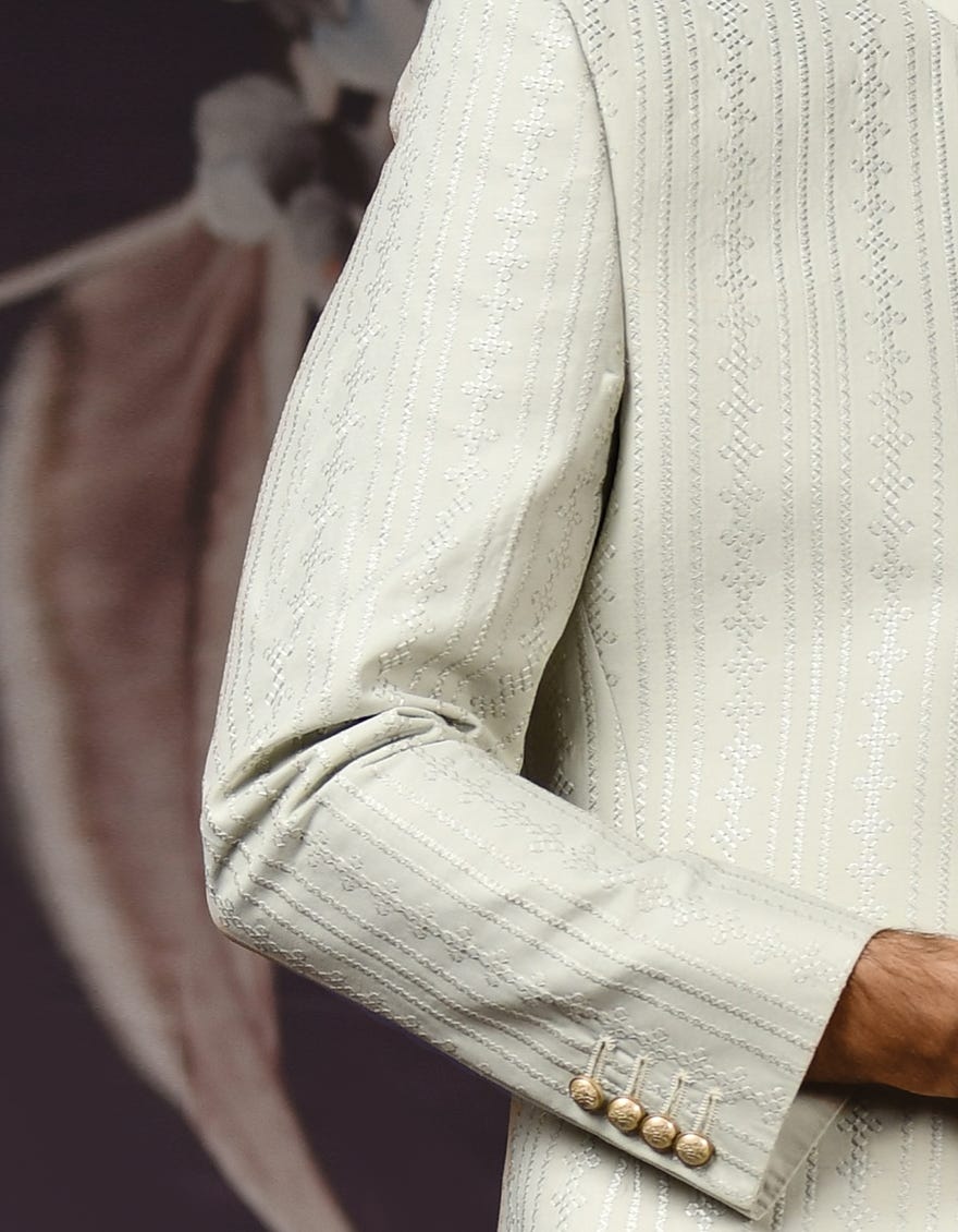 HAZELWOOD BLENDED SHERWANI | JJSWP-546