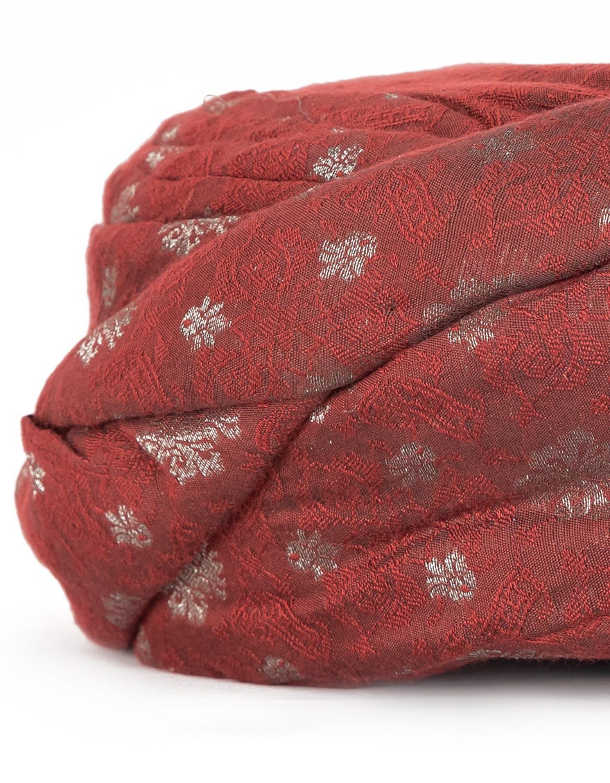 MAROON TURBAN | JJT-537