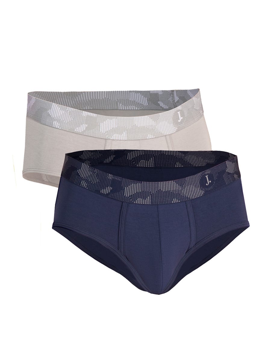 GREY & NAVY BLUE MODAL BRIEF | JJUW-2MBRIEF