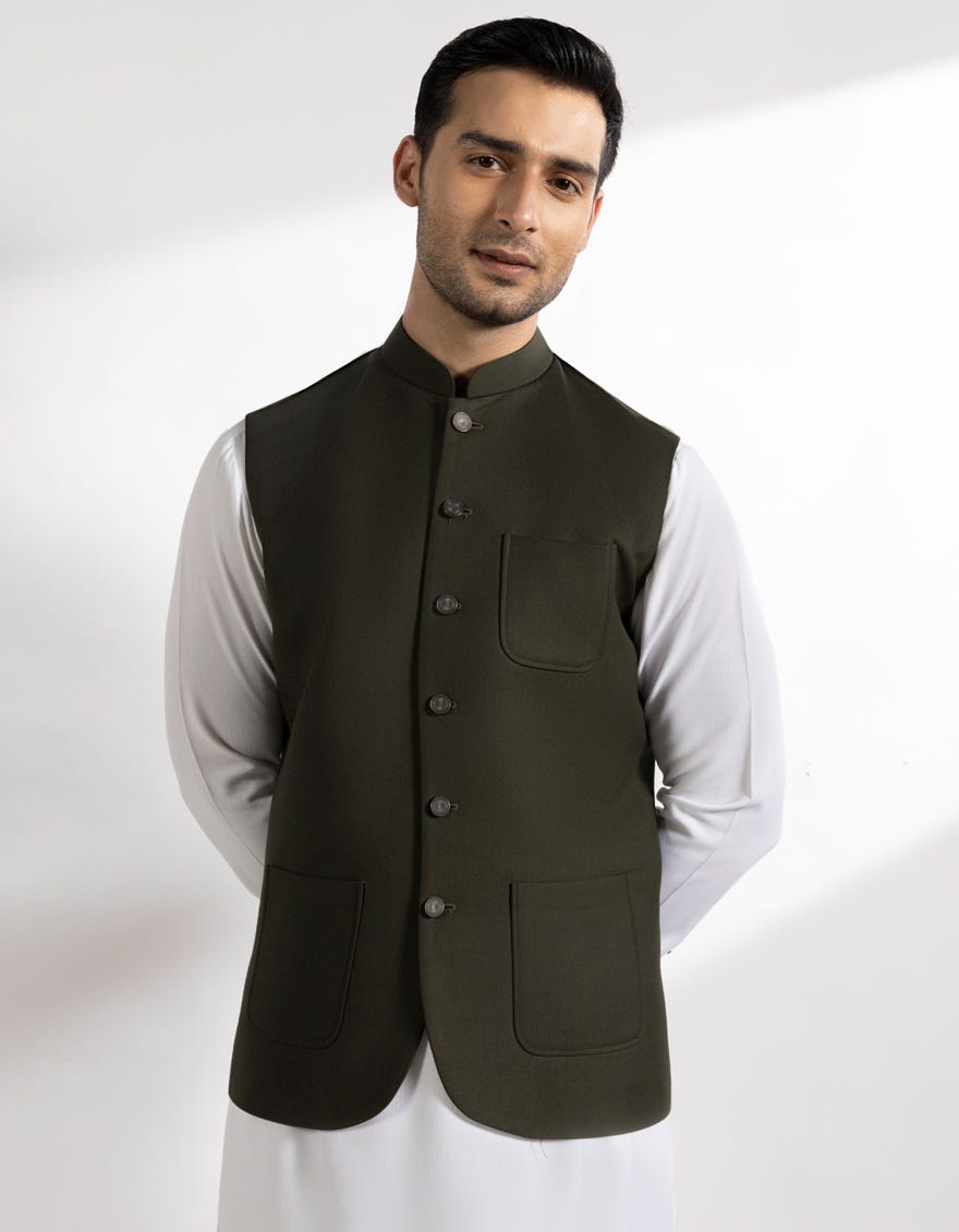 dark-olive-suiting-waistcoat-jjvca33539