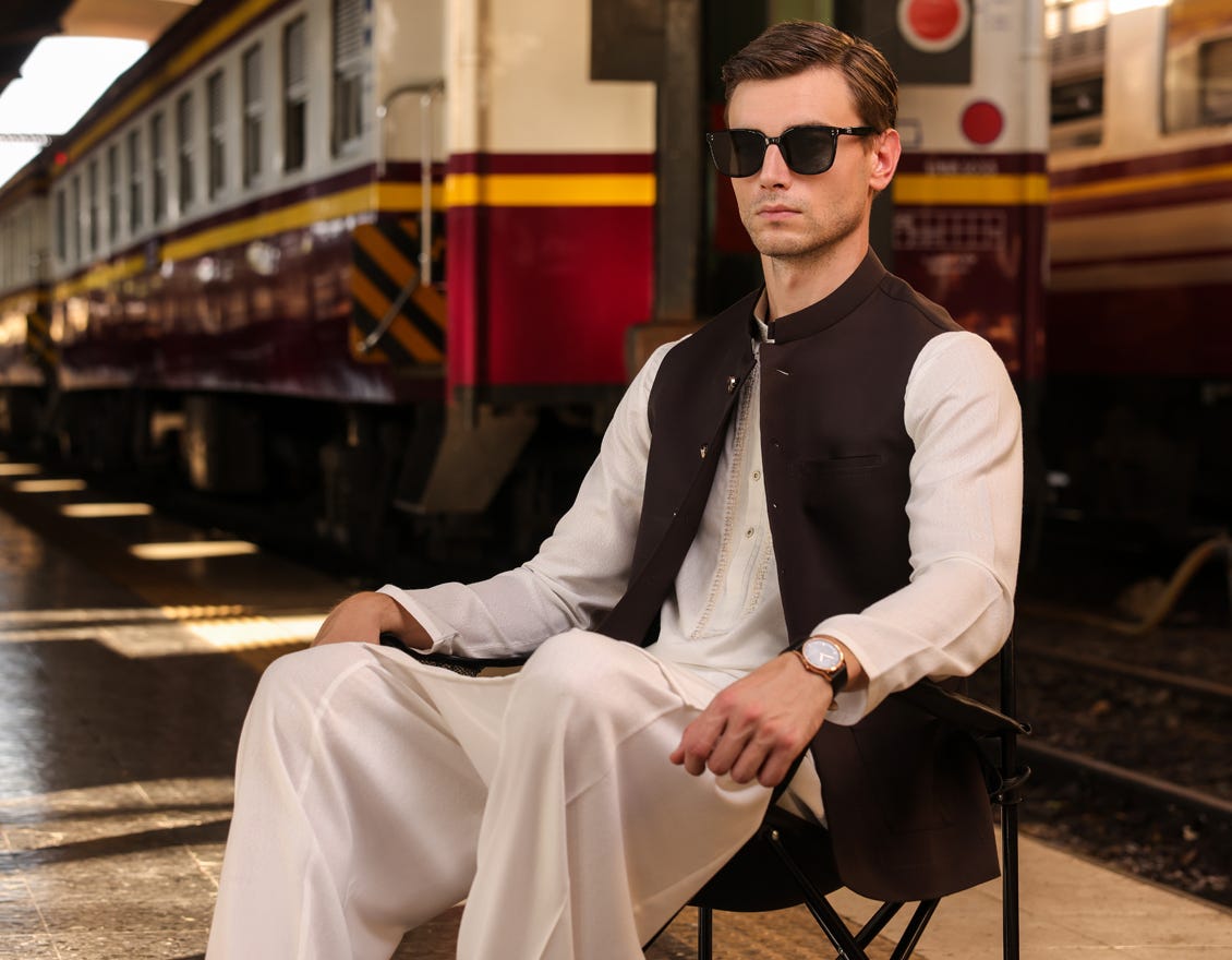 Brown Blended Waistcoat | Jjvc-A-48058