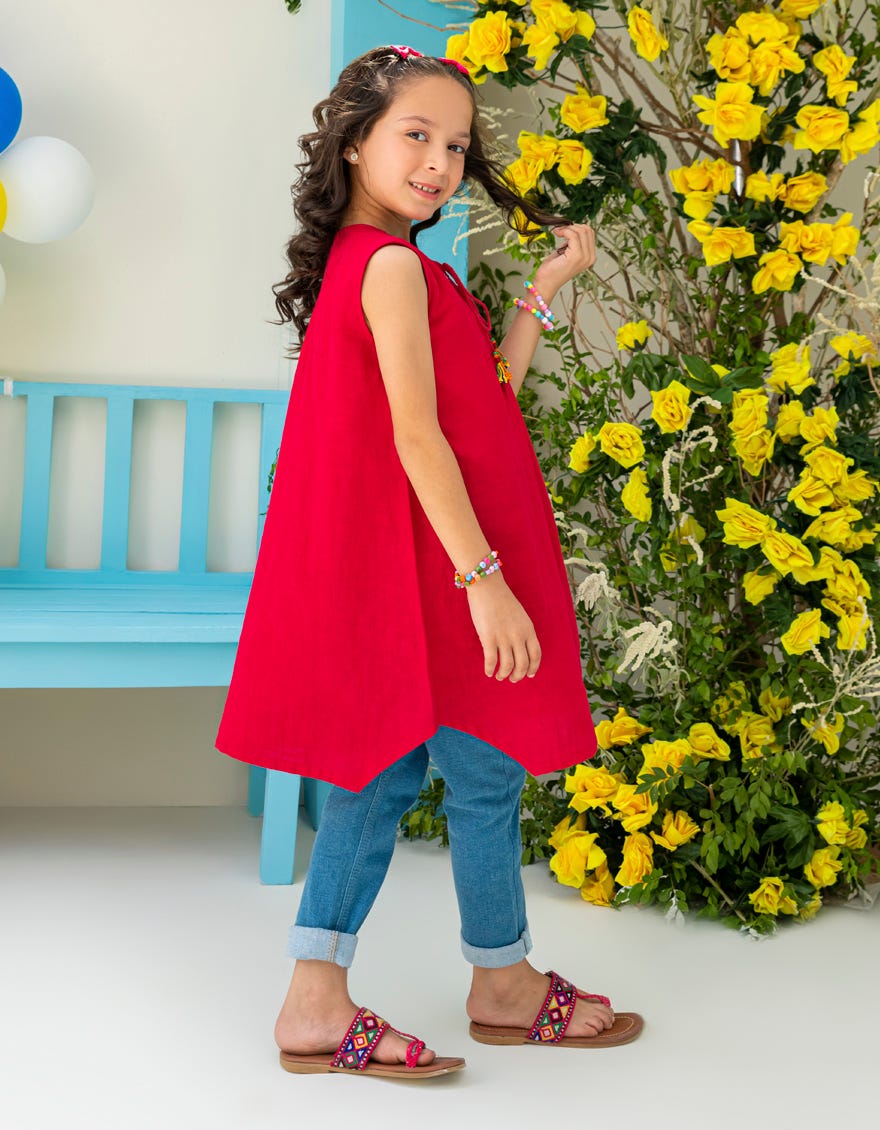 red-khaddar-girls-kurti-jglk-s-jk-23-6002