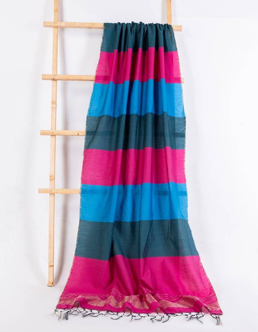 MULTICOLOR JACQUARD DUPATTA | JLDP-S-25-2620