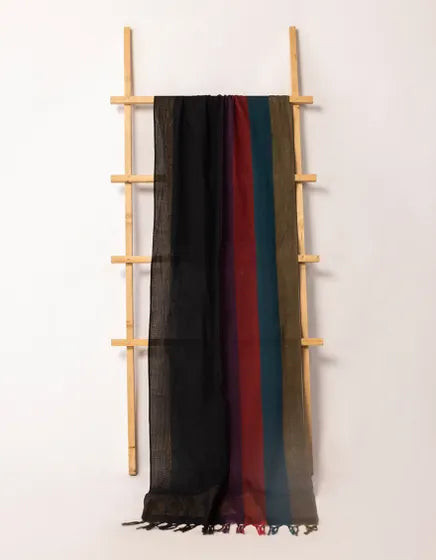 BLACK JACQUARD DUPATTA