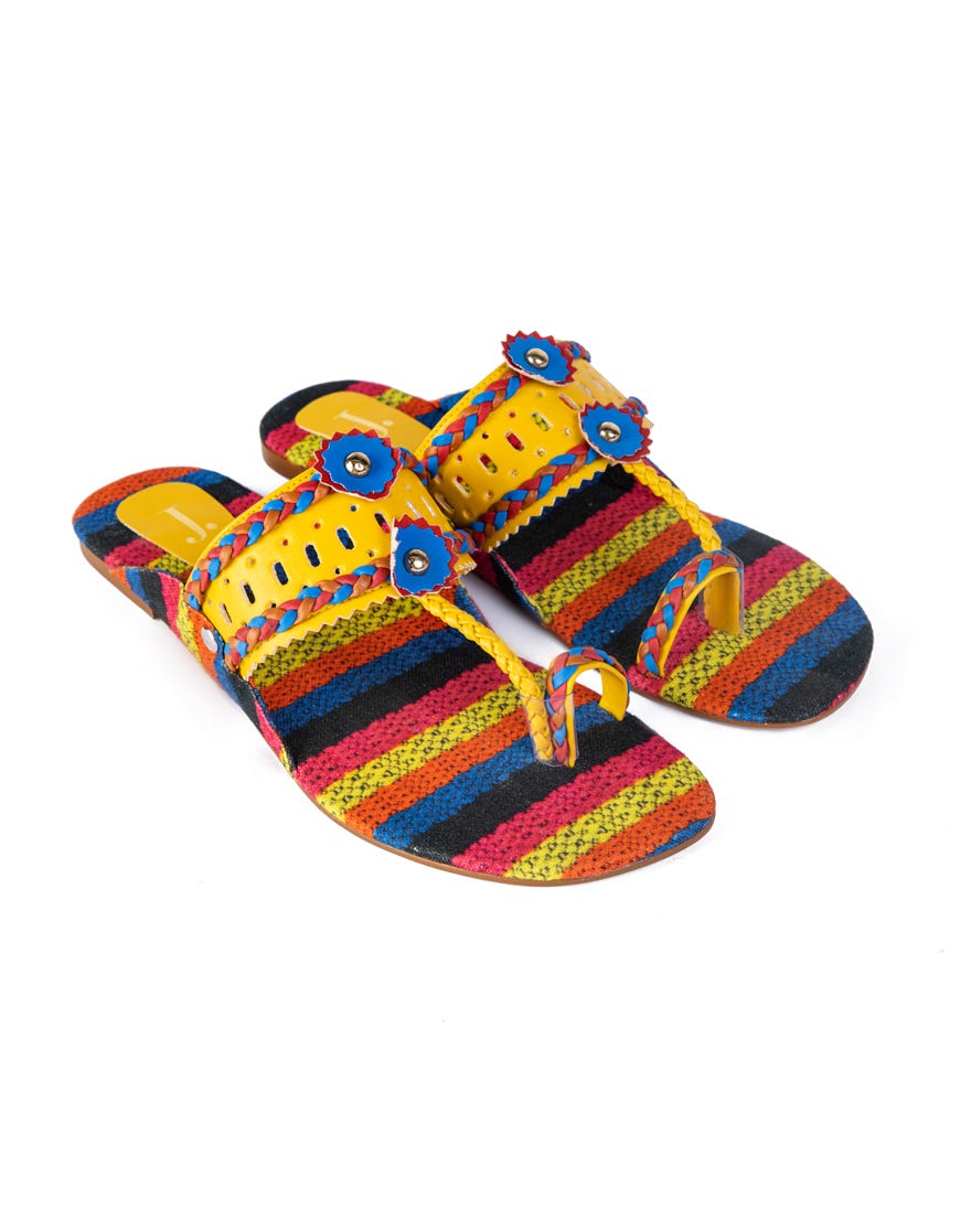 yellow-chappal-jlfwc-23-1225
