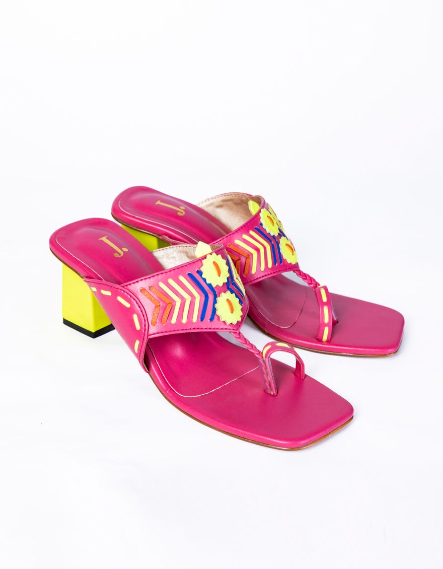 Pink Women Footwear | Jlfwc-24-1244