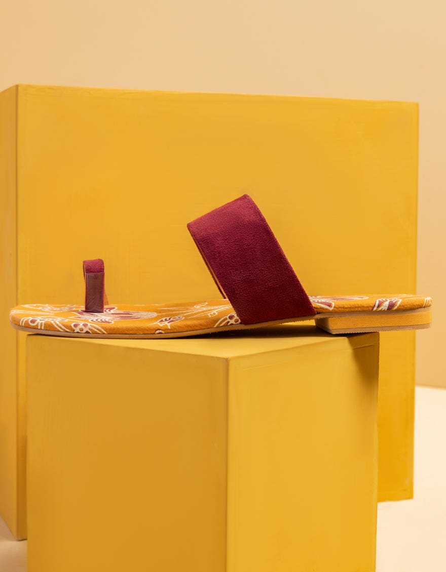 MUSTARD CHAPPAL | JLFWC-25-1277