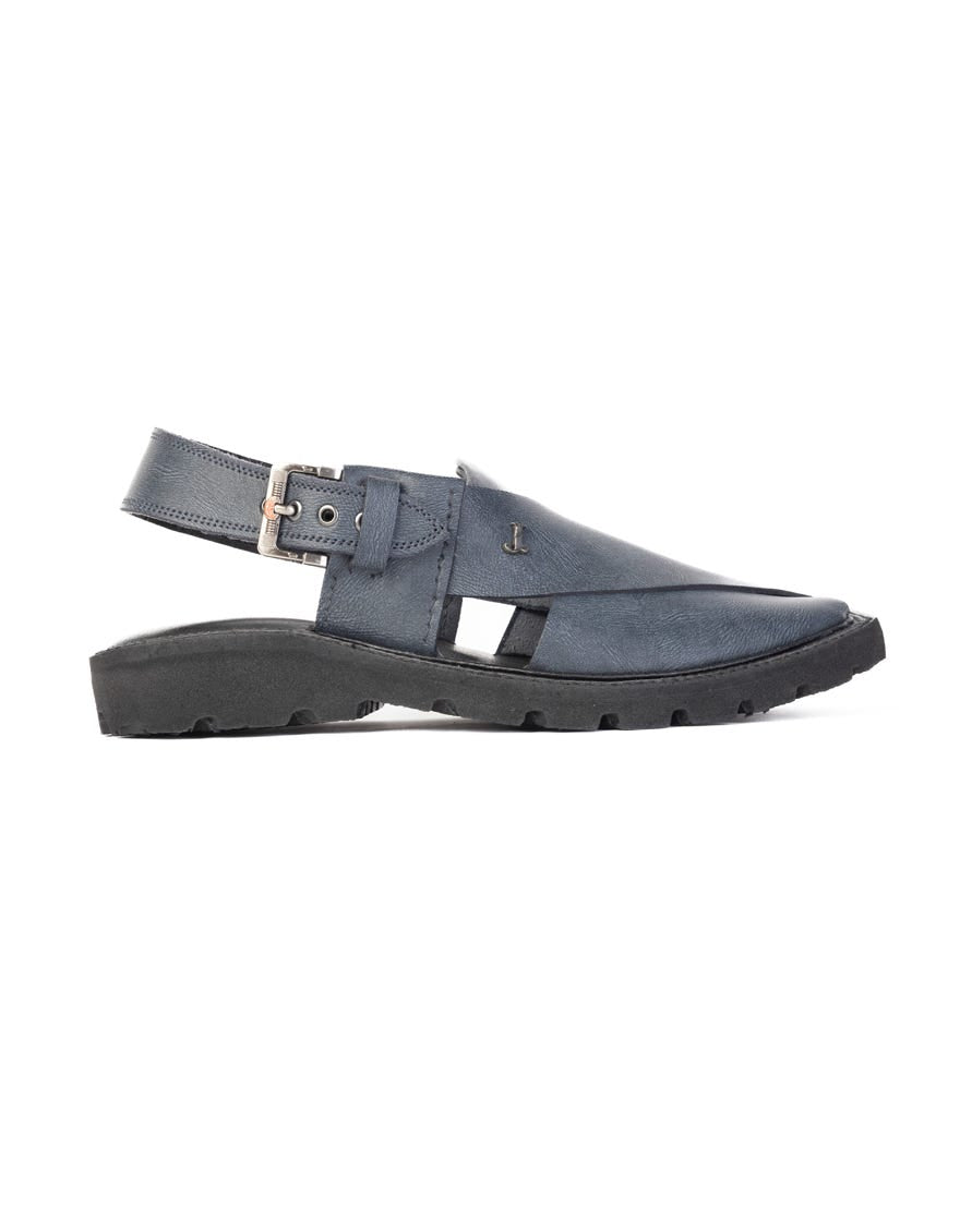 GREY TRENDY PESHAWARI SANDALS