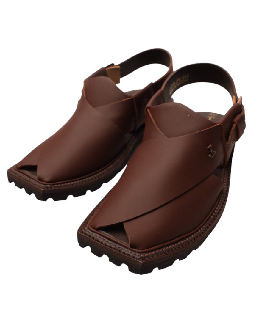dark-brown-plain-peshawari-sandals-jpc049puzapln