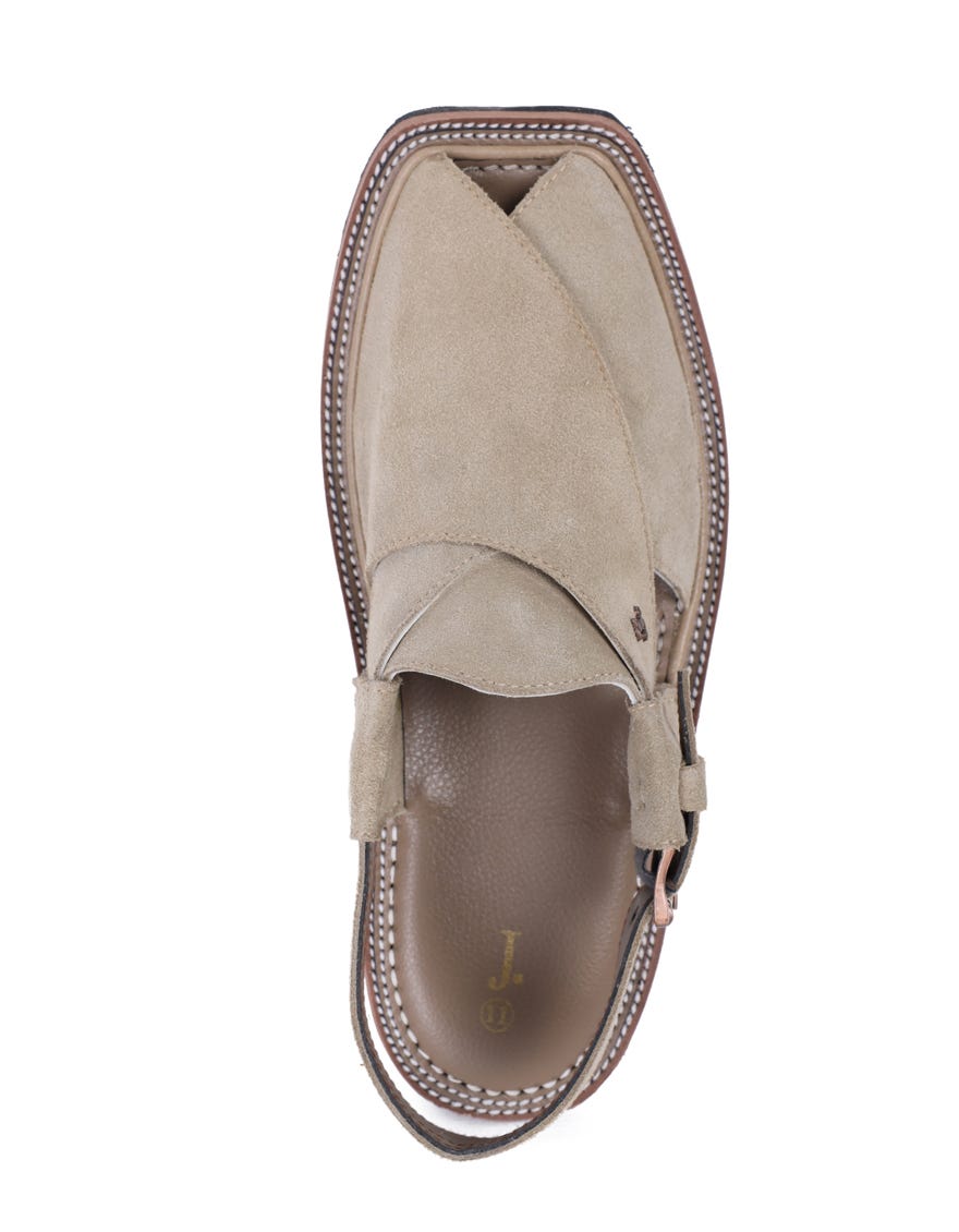 SAND SUEDE PESHAWARI SANDALS