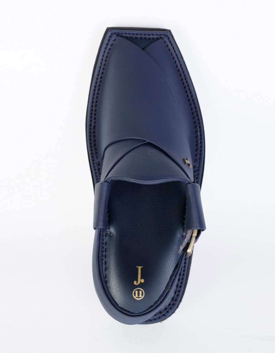 BLUE PESHAWARI SANDALS