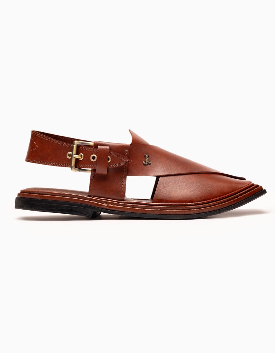 maroon-plain-peshawari-sandals-jpc21362gkpln