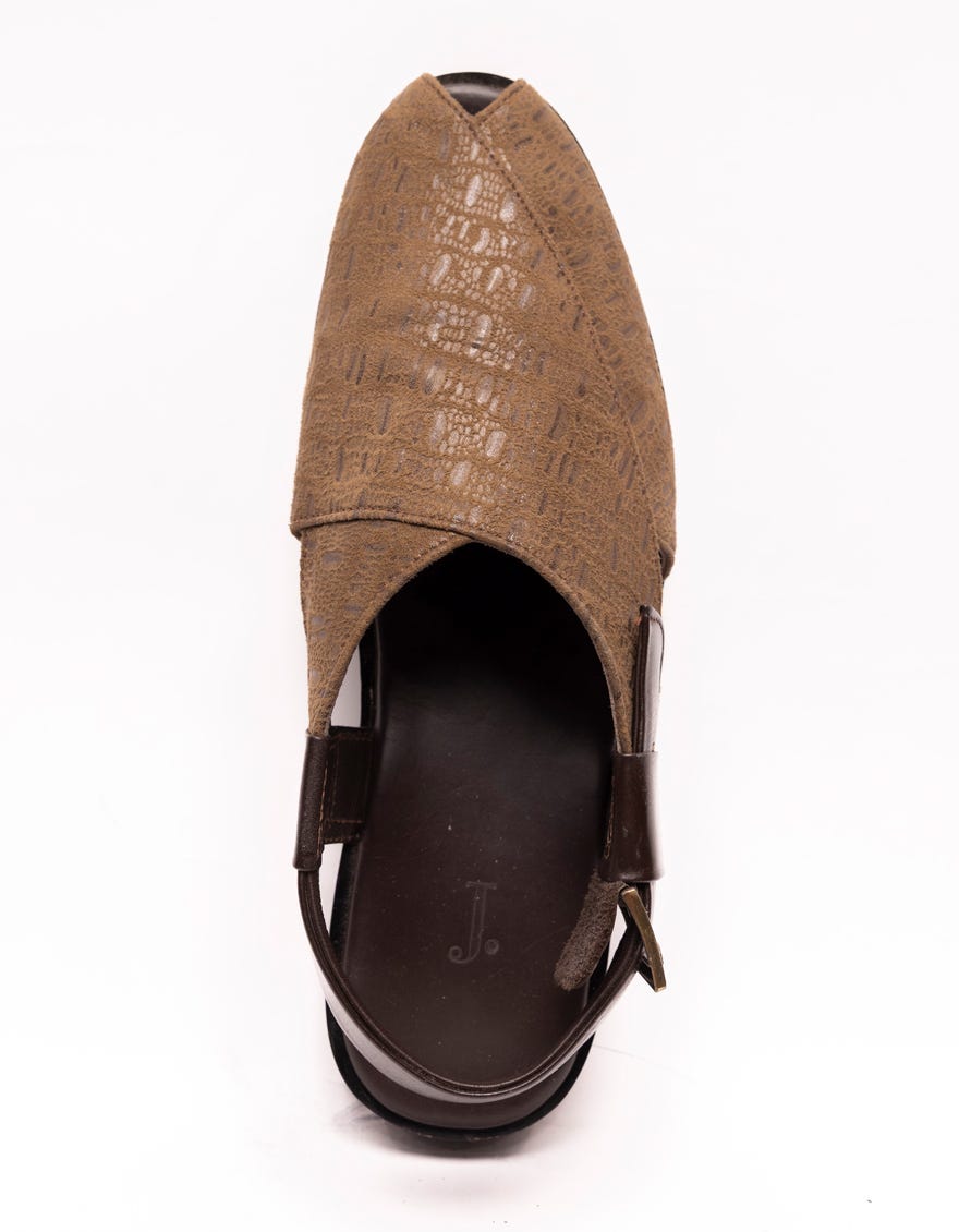 BROWN PESHAWARI SANDALS