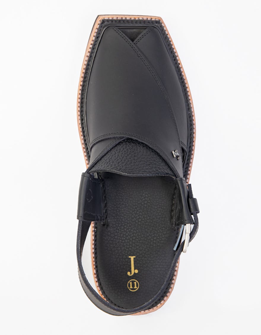 matt-black-textured-peshawari-chappal-jpc103kczatxt