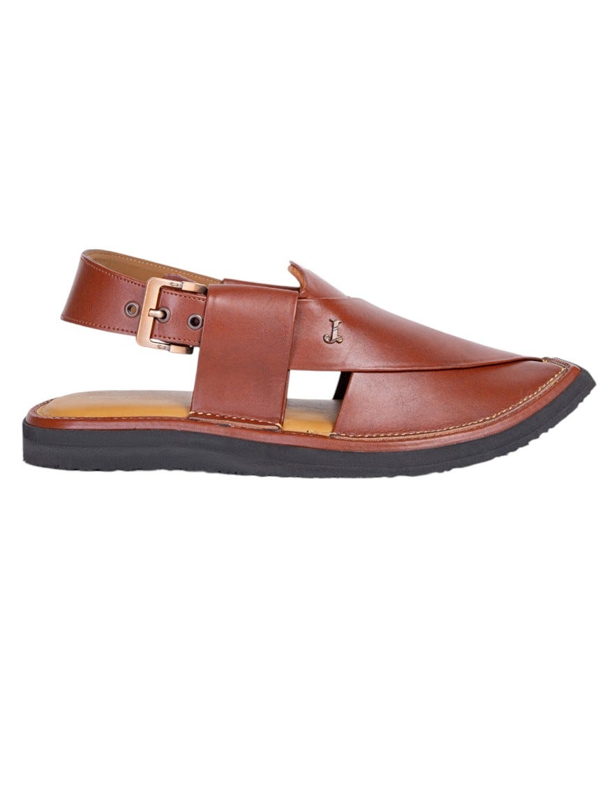 MAROON TRENDY PESHAWARI SANDALS