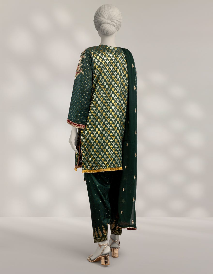 green-jacquard-embroidered-3pc-stitched-jps253944s