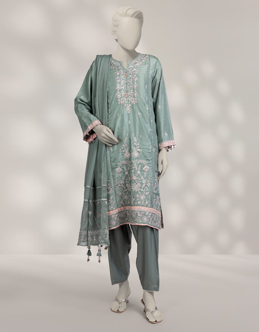 green-raw-silk-embroidered-3pc-stitched-jps253945s