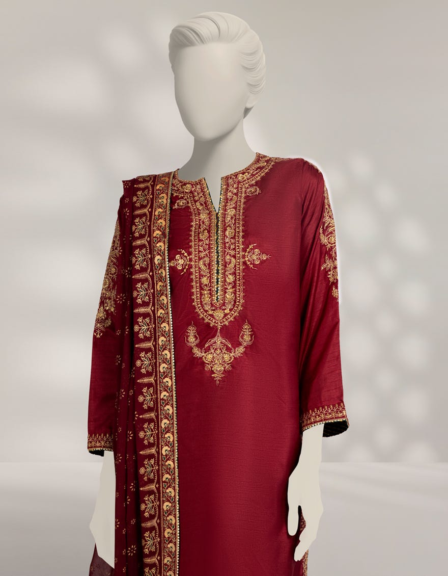 maroon-raw-silk-embroidered-3pc-stitched-jps253989s