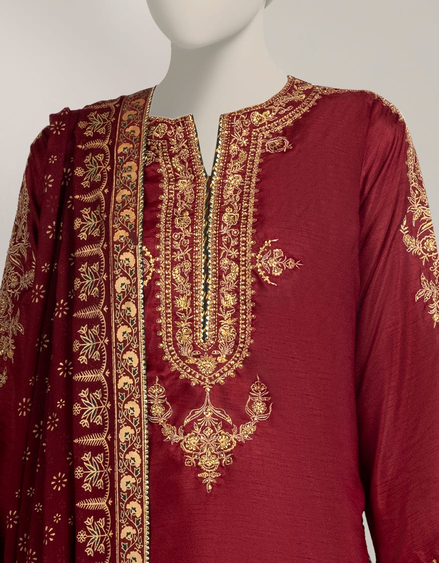maroon-raw-silk-embroidered-3pc-stitched-jps253989s