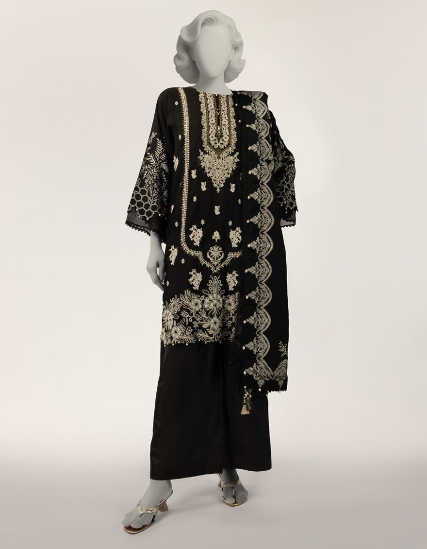 black-raw-silk-embroidered-stitched-3pc-jps264013s