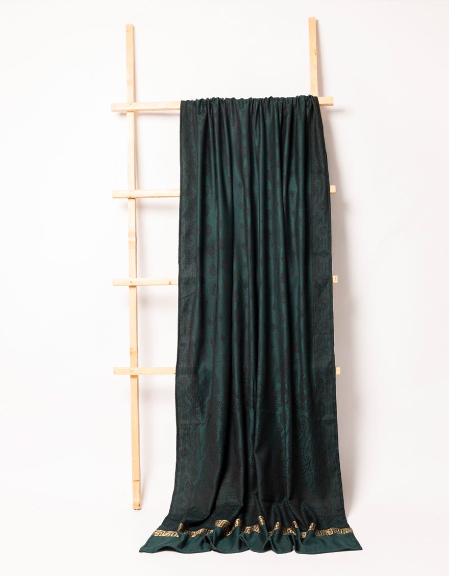 green-acrylic-basic-shawl-jshw254906