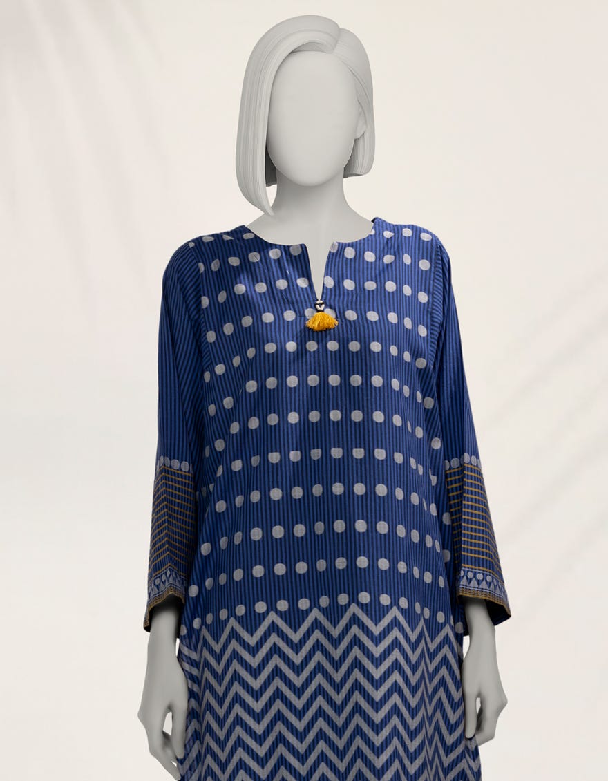 blue-jacquard-dyed-kurti-jss25421s