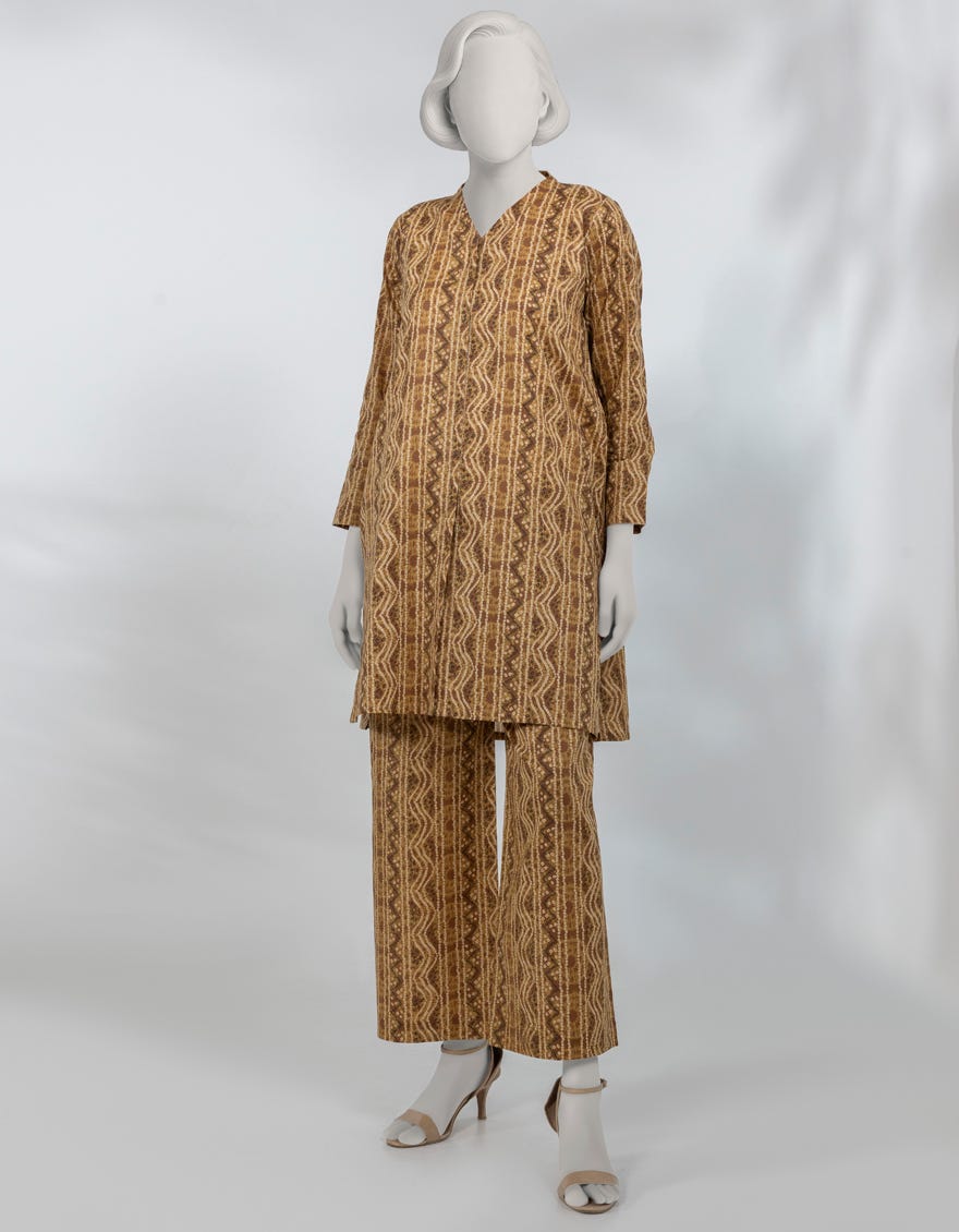 brown-printed-lawn-kurti-jss25493s