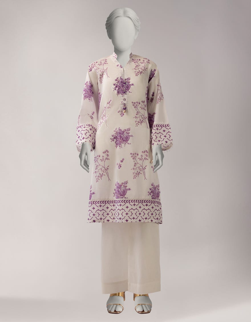 MULTICOLOR LAWN PRINTED UNSTITCHED 2PC