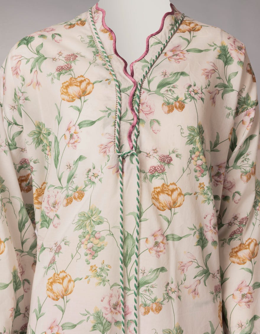 MULTICOLOR LAWN PRINTED WOMEN UNSTITCHED 2PC