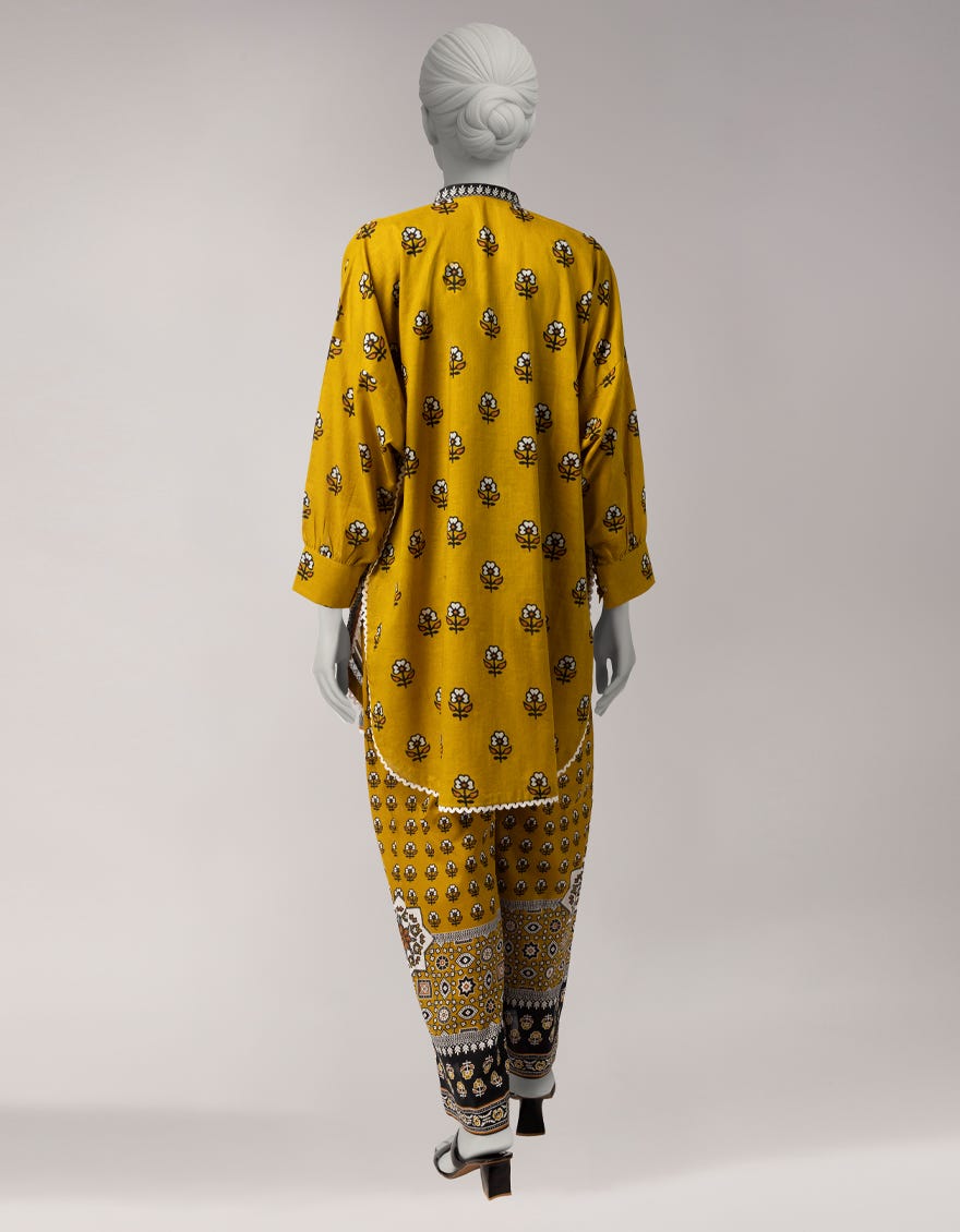 MULTICOLOR LAWN PRINTED UNSTITCHED 2PC