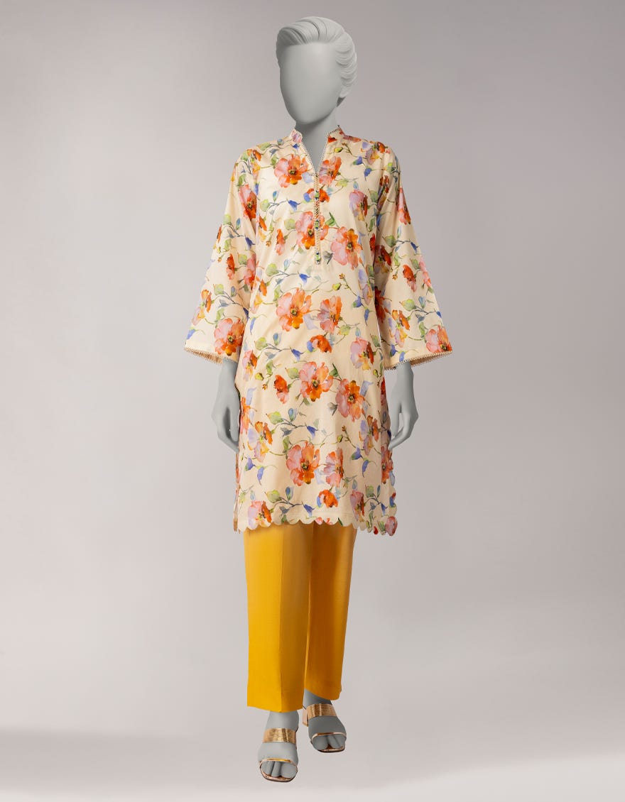 MULTICOLOR LAWN DIGITAL PRINTED UNSTITCHED 2PC