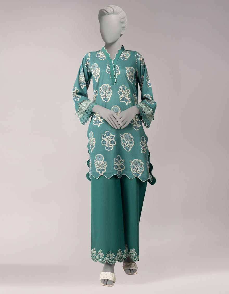 MULTICOLOR LAWN PRINTED UNSTITCHED 2PC