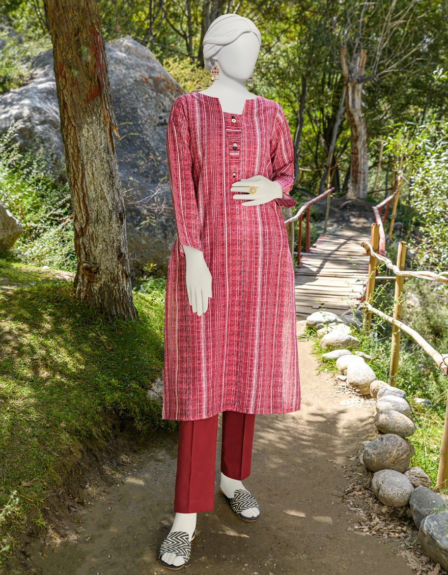 maroon-unstitched-1pc-jjls-w-jsu-23-933