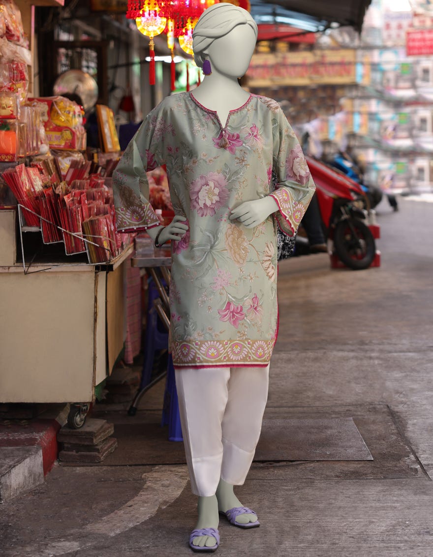 MULTICOLOR LAWN PRINTED UNSTITCHED 1PC | JLAWN-S-JSU-25-902